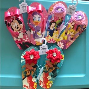 NWT Disney Flip Flops Bundle